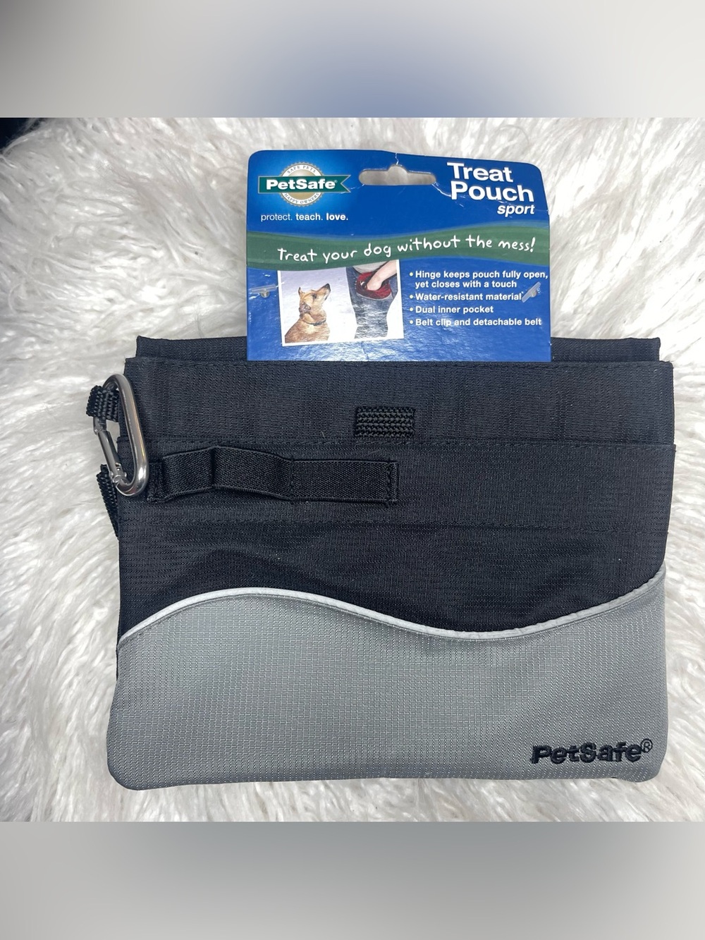 PetSafe Treat Pouch Sport - Black & Gray Training Pouch